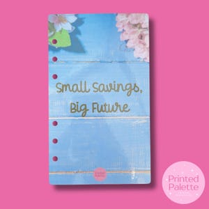 A6 Savings Binder Dashboard: Cash Stuffing, Budgeting