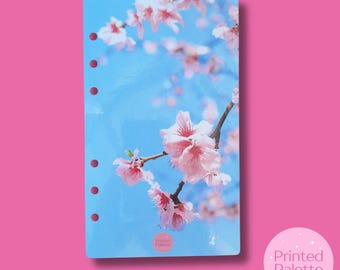 Cherry Blossom A6 Budget Binder Dashboard, Cash Stuffing
