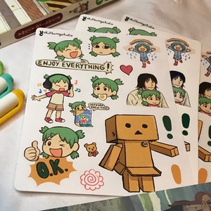 Yotsuba Koiwai Stickerbogen | Yotsuba!