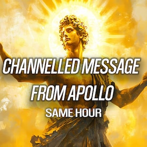 1 HORA Mensaje canalizado de Apolo Deidad psíquica Tarot Lectura de Apolo Portal de Apolo Brujería Wicca pagana Mitología griega Dios Sol Misma hora