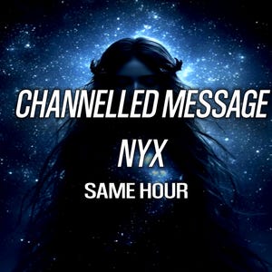 1 HORA Mensaje canalizado de Nyx Deidad psíquica Lectura de Tarot de Nyx Portal de Nyx Brujería Paganismo Wicca Diosa griega Oscuridad Noche Sombra SameHour