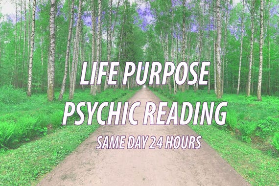SAME DAY Life Purpose Reading Lessons Obstacles Psychic Life Progression Spiritual Guidance Love Career