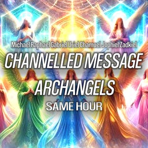 1 HOUR Archangel Channelled Message Psychic Deity Tarot Archangel Reading Portal Michael Raphael Gabriel Uriel Chamuel Jophiel Zadkiel