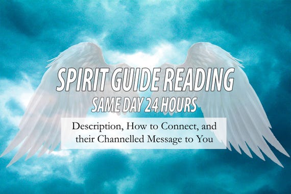 SAME DAY Spirit Guide Reading 24 Hours Who is My Guide Channelled Message