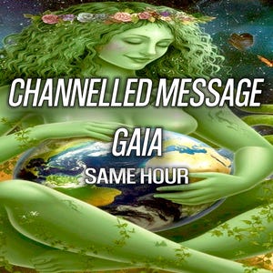 1 HORA Mensaje canalizado de Gaia Deidad psíquica Lectura de Tarot de Gaia Portal de Gaia Bruja Pagano Wicca Madre Naturaleza griega Tierra Diosa de la fertilidad