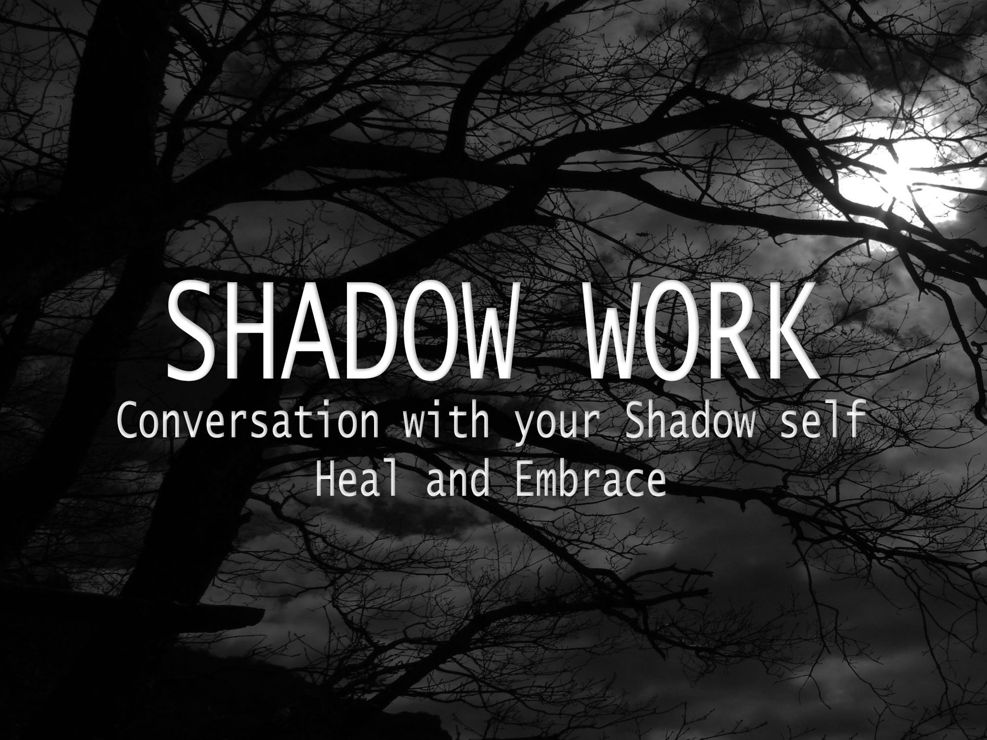 Shadow Work In Depth Conversation with your Shadow self Heal | Etsy 