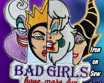 Naszywka haftowana „Czarownice i Królowe”, do prasowania lub przyszycia