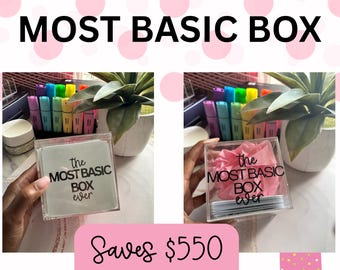 PREORDER:MOST basic box for saving challenge l  savings challenge l Money Challenge l Cash Envelopes