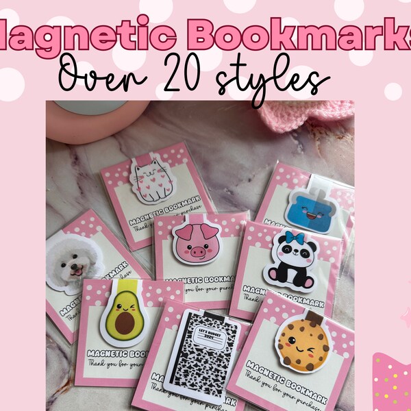 Magnetic Bookmarks-Characters-Cash Envelope Marker