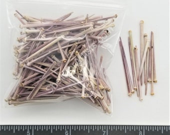Pale lavender/gray sea Urchin Spines - 1" to 1.75" - 3" x 3" bag