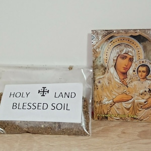 Holy Soil From The Holy Land Jerusalem Blessed Home