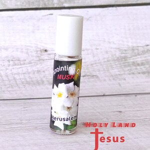 Musk Anointing Oil Roll Original Pure  Oil From The Holy Land Jerusalem Blessing pure Oil Roll 10 ml