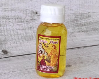 Nard Anointing Oil Jerusalem Prayer Nard Holy Land Blessed 70ml Bethlehem Gift Home