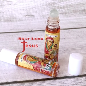 Salböl Myrrhe Rolle gesegnet in Bethlehem Heiliges Land 100 % natürliche & reine Myrrhe 10ml langanhaltend