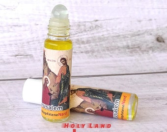 Anointing Oil Nard Roll   Jerusalem Prayer Nard Holy Land Blessed 10ml Bethlehem Gift Home Long lasting