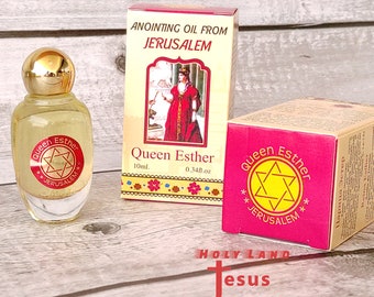 Anointing Oil Queen Esther Bless Home Jerusalem Holy Land Blessed 10ml Gift Religious