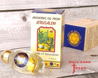 Anointing Oil Light of Jerusalem  Bless Home Jerusalem Holy Land Blessed 10ml Gift Religious