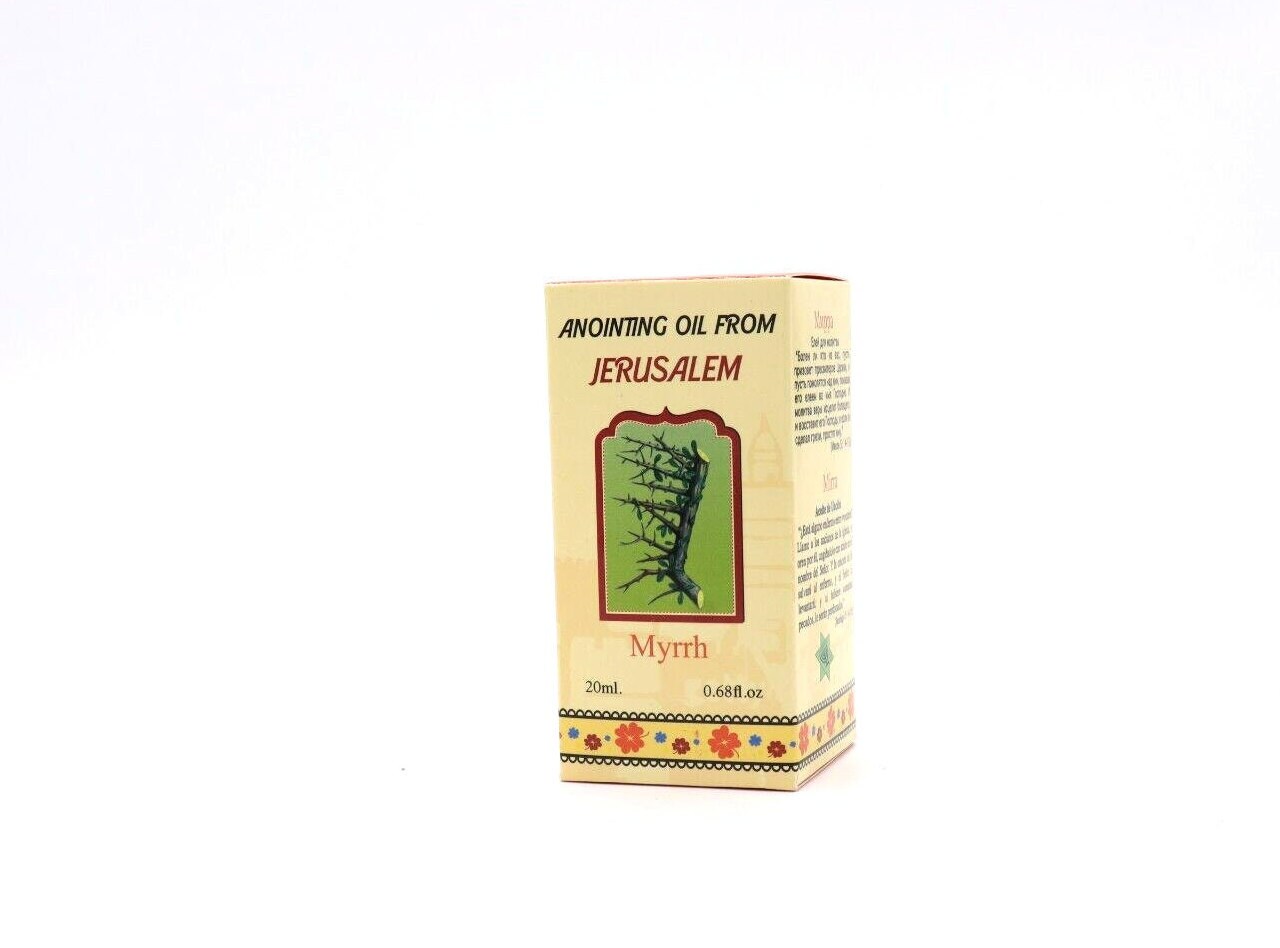 King Solomon Anointing Holy Oil Bottle 12 ml / 0.4 Oz from Holyland Jerusalem eB