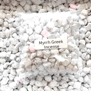 Myrrh Greek Incense  80Gr\210Gr Grade Athos Orthodox Premium Quality Church Incense Special Gift