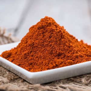 Páprica Picante Orgânica De Jerusalém Israel Comida Tempero Frango Quente Puro Feito à Mão