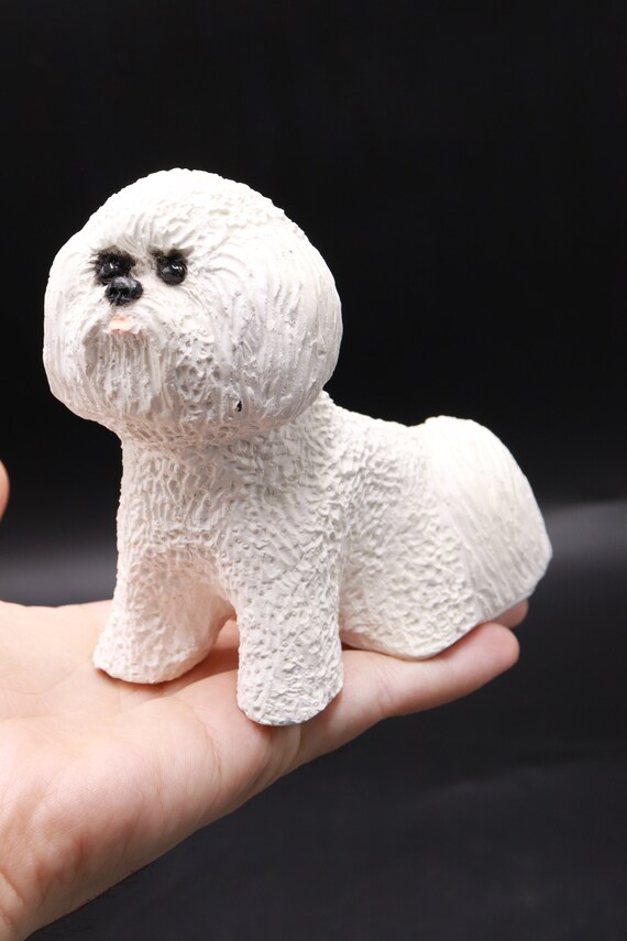 白い犬の像 ヴィンテージ フィギュア 装飾アート 装飾品 - Etsy 日本