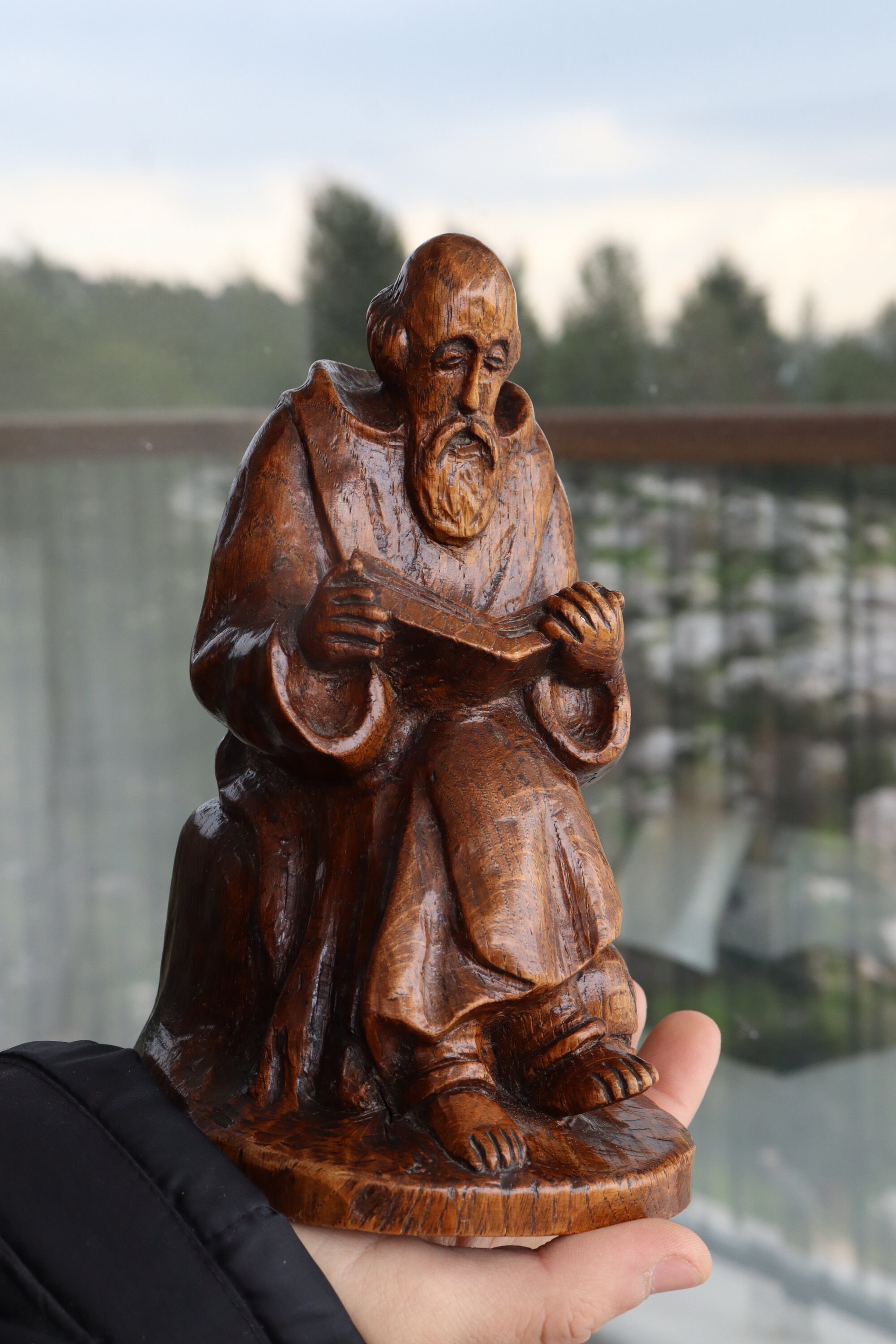 Holz Antiker Mönch Beten Bibelhalter Sitzen Geschnitzter Mann Christ - Etsy  Österreich, image size:2000x3000