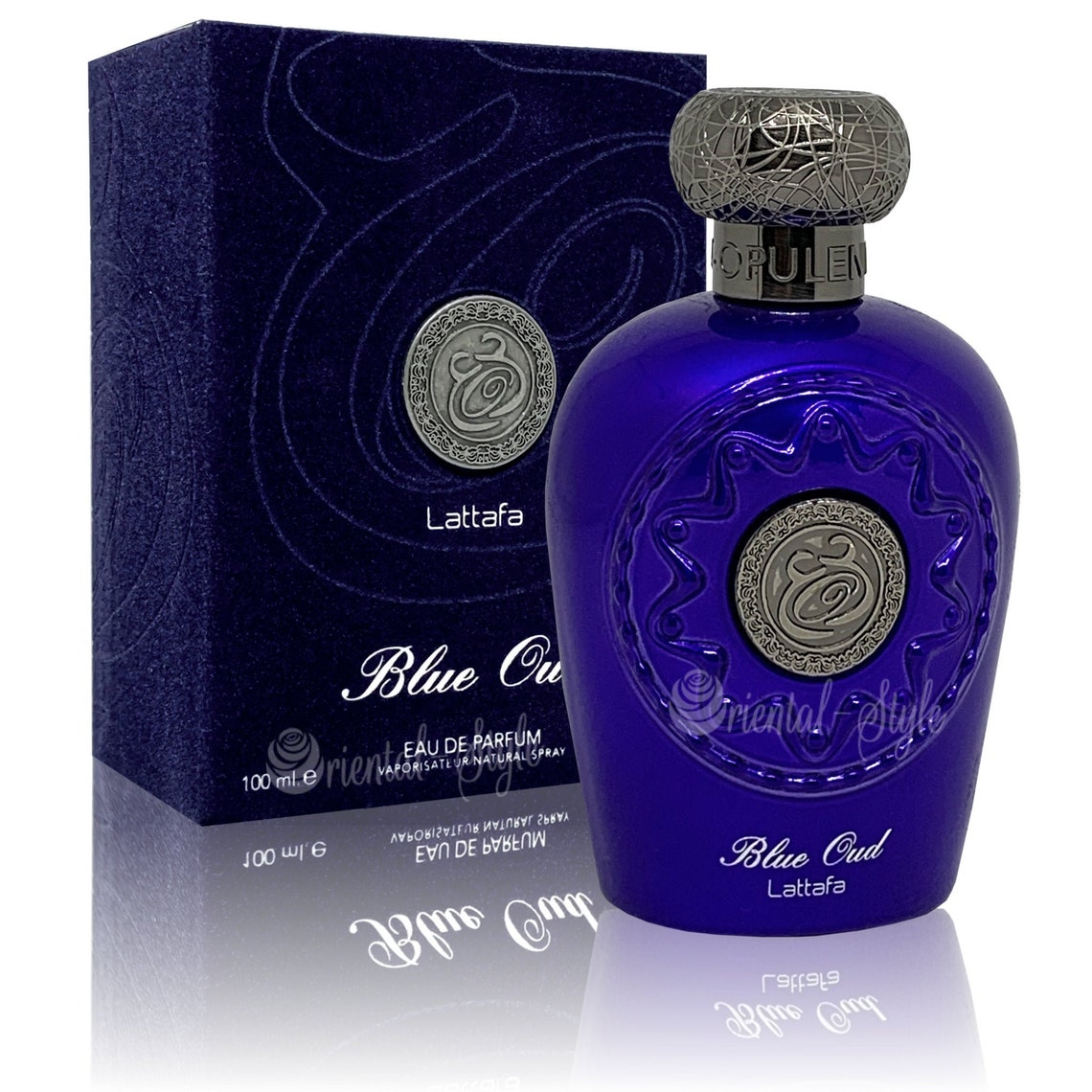 Blue Oud EDP 100ml Lattafa 100 Original Arabian Perfume Etsy
