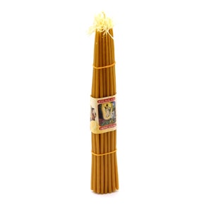 Candle 33 Beeswax Candles Pure sepulcher Hand Made Jerusalem Holy Land Church
