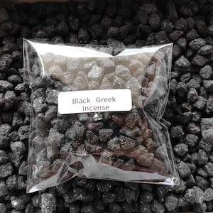 black Greek Incense  80Gr\210Gr Grade Athos Orthodox Premium Quality Church Incense Special Gift