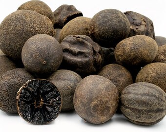 NY Spice Shop Whole Black Dried Limes / Lemons – Organic, 1lb To 5lb (Pantry Food)