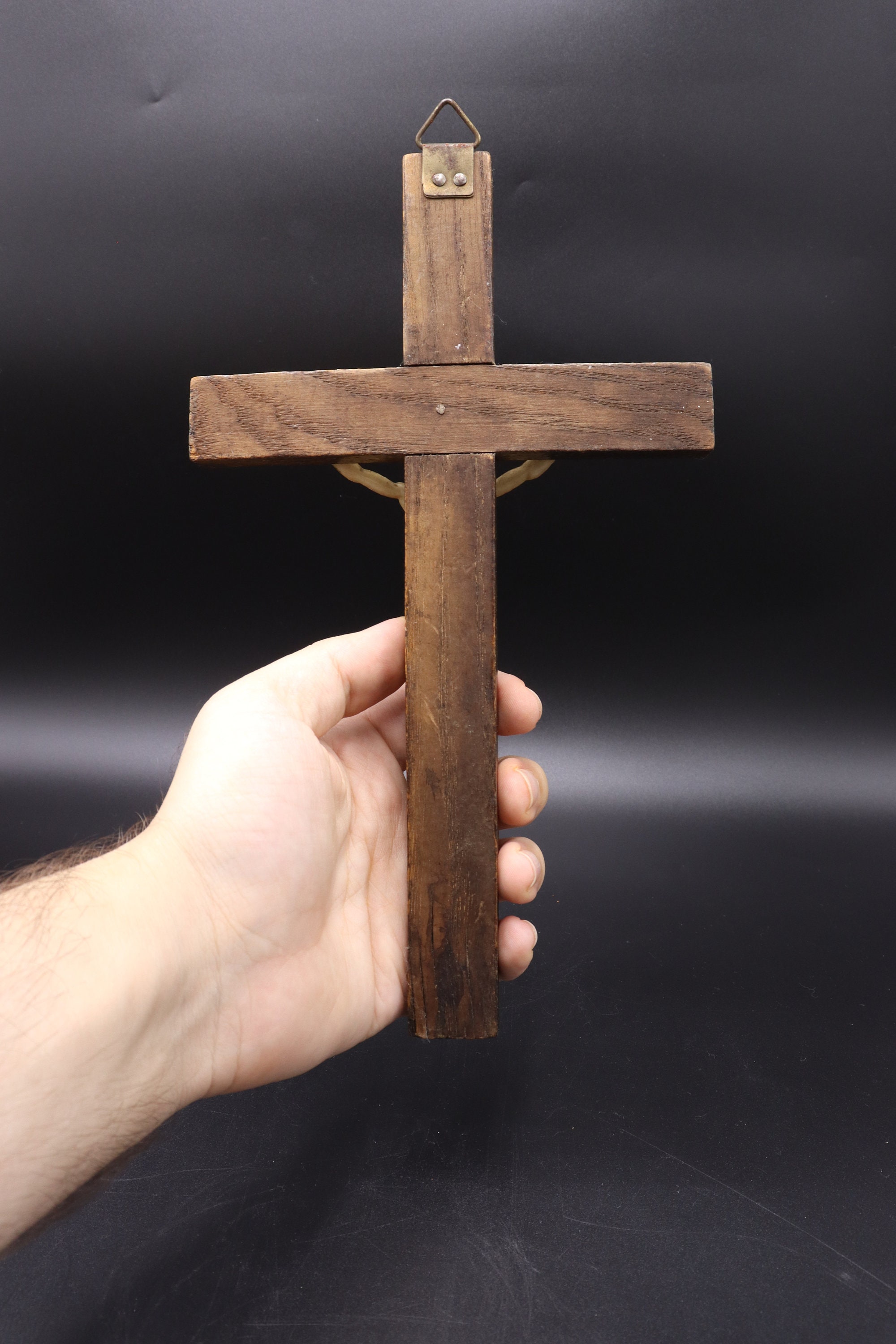 3 Crocifissi Da Parete In Legno - Decorazione Religiosa Per Casa O Regalo - Foto 11