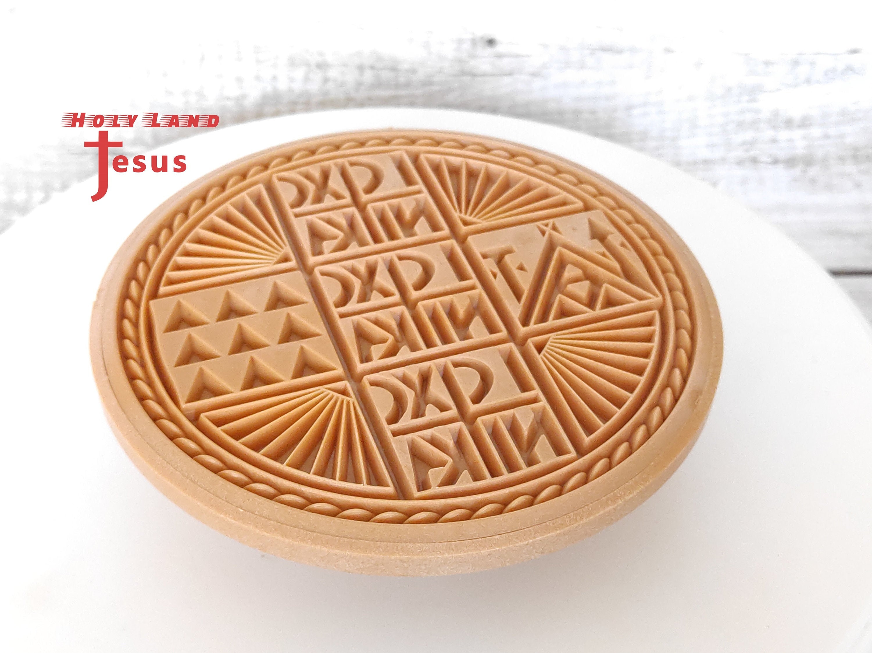 3.5″ Large Kaiser Roll Stamp with Sun Pattern Bread Stamp / Concha Cutter -  Bread Stamps