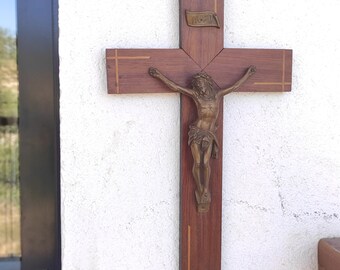 1940s アンティーク　クロス　木彫り　墓地　墓　キリスト教　木製　古道具 1940s アンティーク クロス 木彫り 墓地 墓 キリスト教 木製 古道具