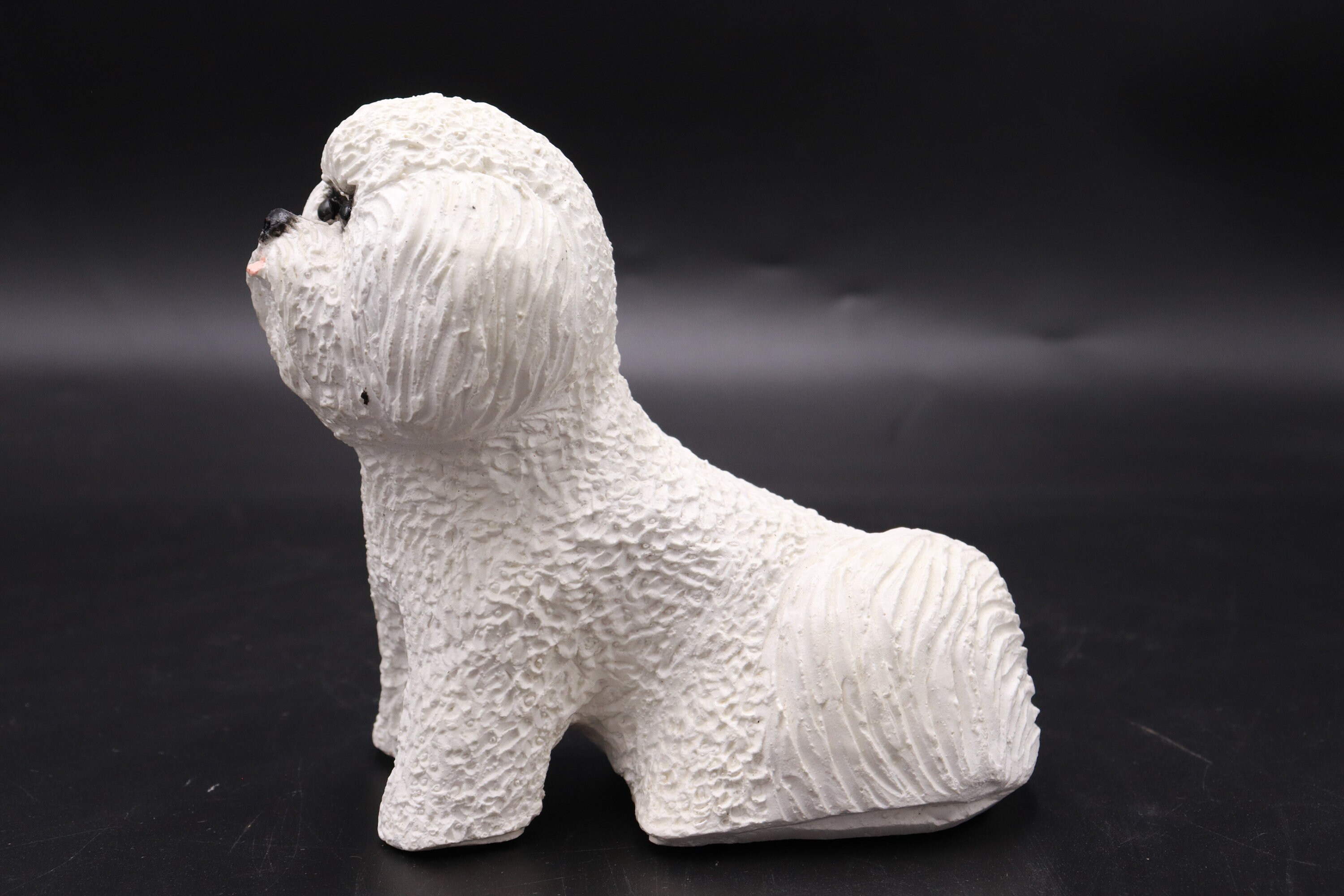 白い犬の像 ヴィンテージ フィギュア 装飾アート 装飾品 - Etsy 日本
