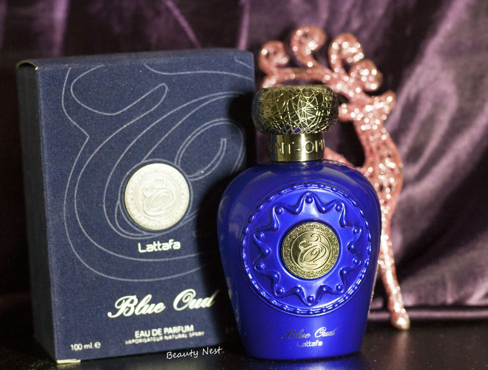 Blue Oud EDP 100ml Lattafa 100 Original Arabian Perfume Etsy