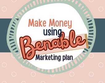 Marketing plan for Benable, Marketing social media planner for beginners affiliate marketing business planner