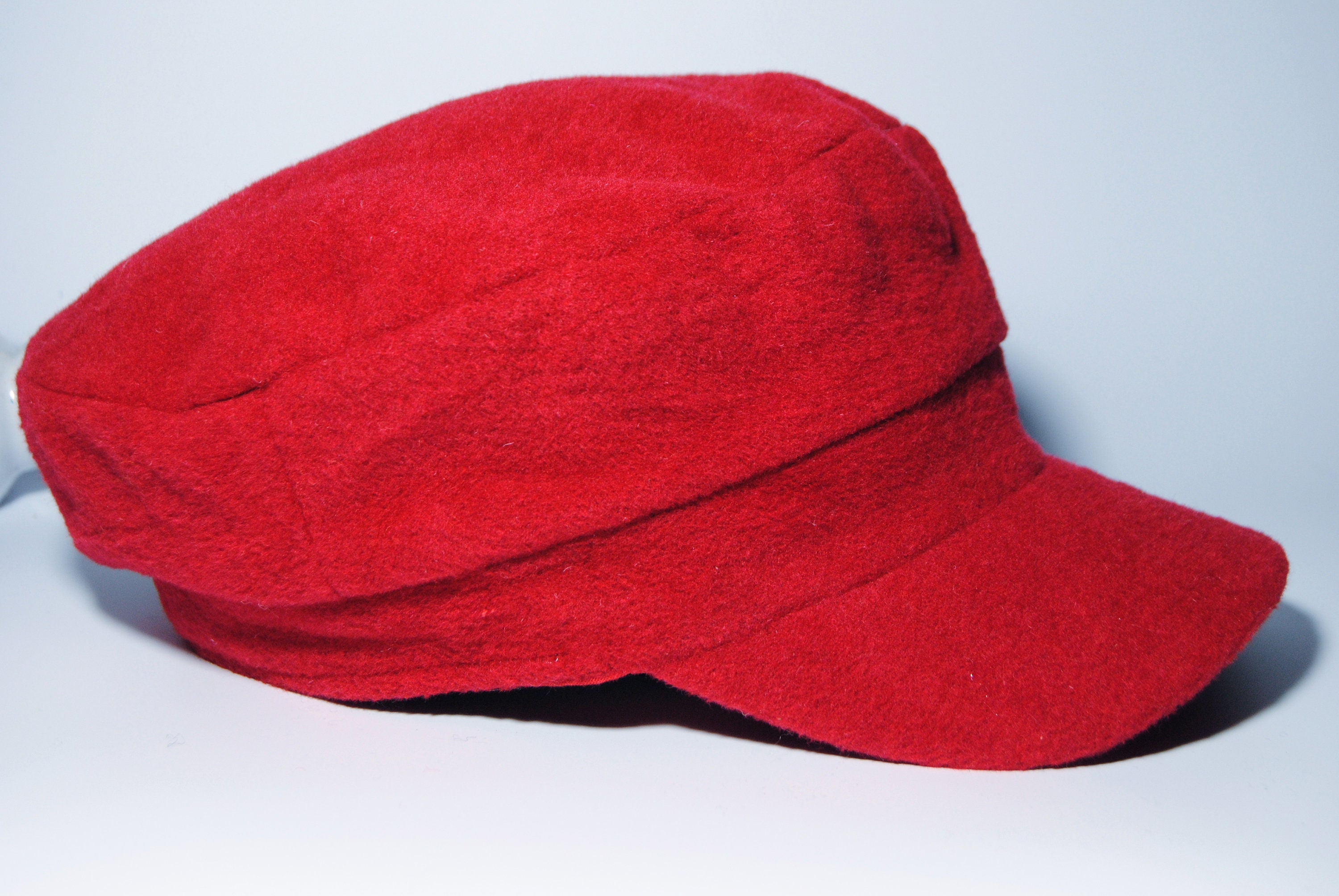Red Castro Cap Baseball Military Cap 