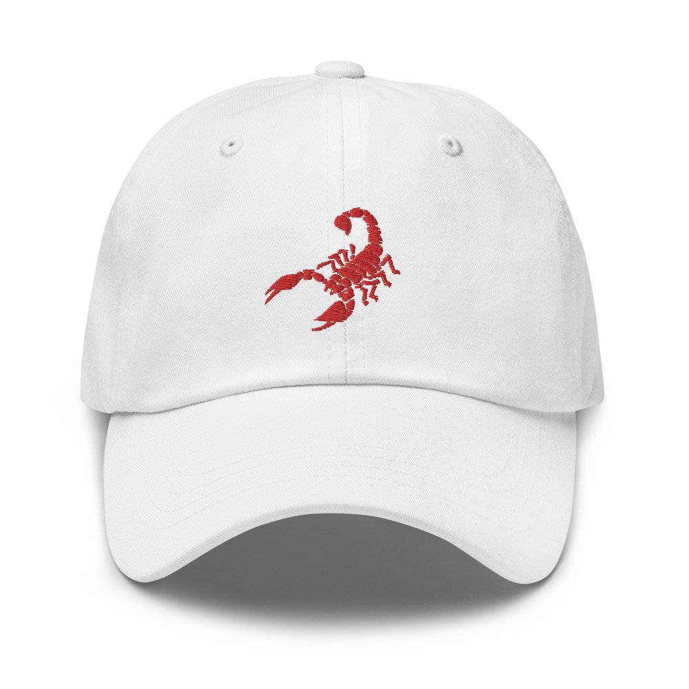★BADEE★Scorpion Embroidery Cap★送料・関税込★ SCORPION EMBROIDERY CAP BLACK - BADÉE