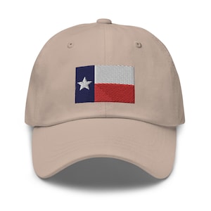 Texas Hat, Embroidered Texas Baseball Cap, Texas Flag Hat, Texas Pride, Texas Embroidered Cap, Lone Star State, Texas Gifts, Texas 6 Panel