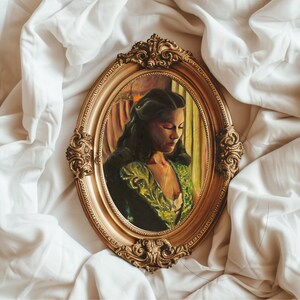 ASHLEY by Rachel Elisha | Archival Fine Art Print | Gone with the Wind Scarlett O&#39;Hara Oil Painting Reproduction