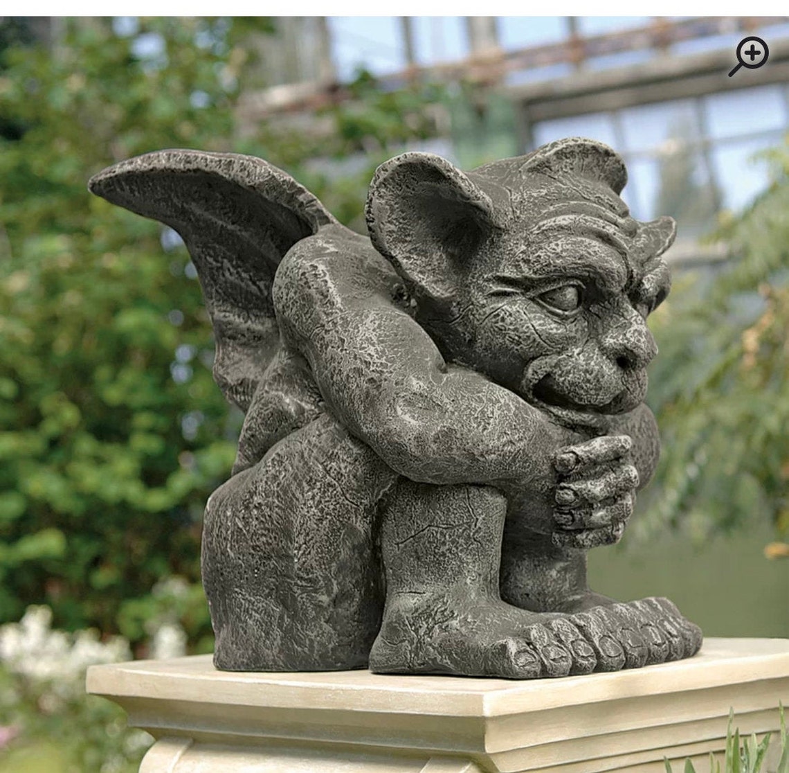large resin gargoyle statues