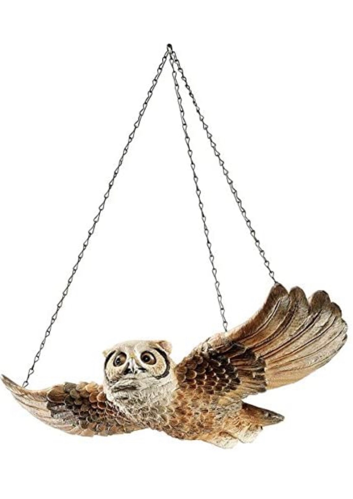Owl Hanging Sculpture Etsy
