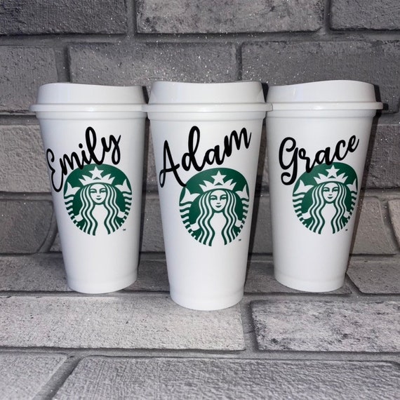 Starbucks Hot Cup Name Gift UK Summer Coffee - Etsy