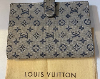 100% Authentic Louis Vuitton monogram mini lin agenda cover