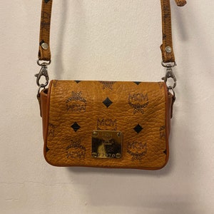 Vintage Monogram MCM CrossBody Mini Chain bag