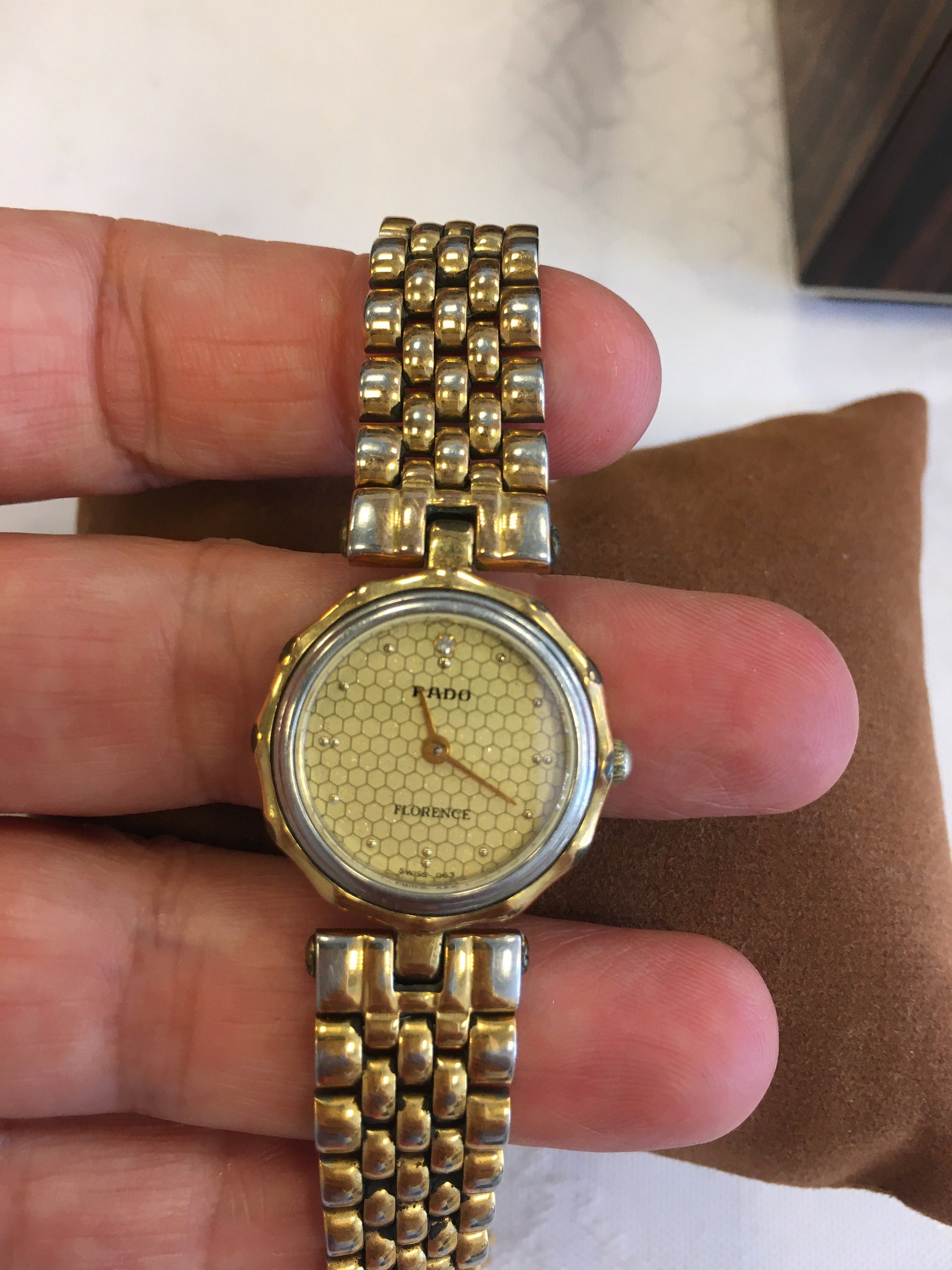 Rado two tone vintage ladies watch Etsy