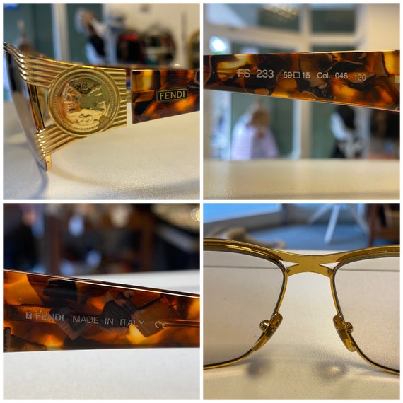 100 % Authentic Fendi vintage sunglasses! - image 10