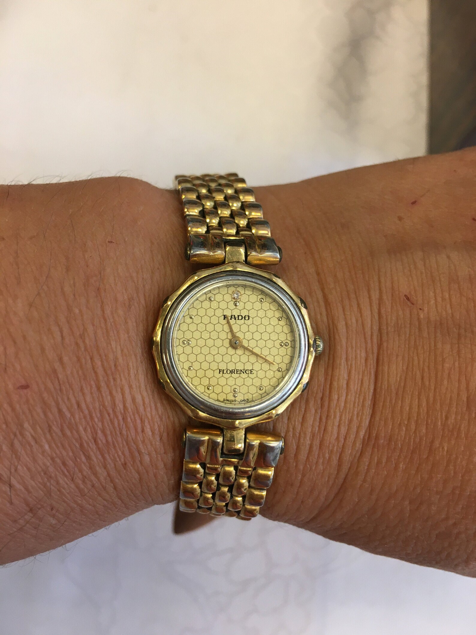 Rado two tone vintage ladies watch Etsy