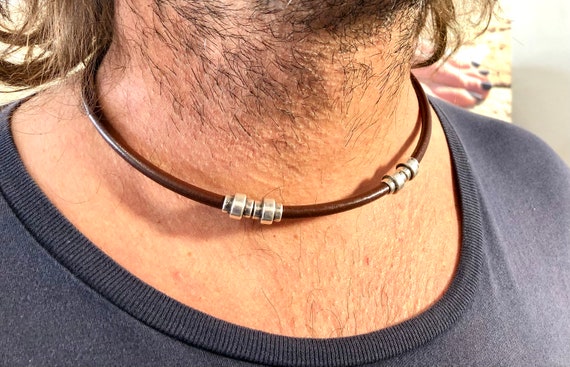Leather Necklace for Men UNISEX in 
