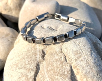 UNISEX bracelet, leather and silver bracelet, original bracelet, JAVEA S MODEL, friends gift, wrap bracelet, by obbvius, handmade jewelry